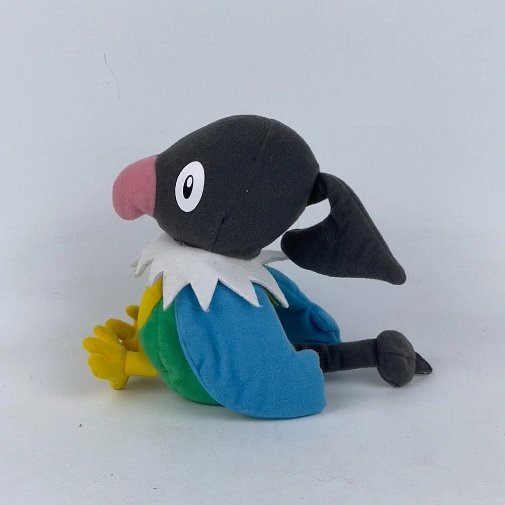 Jakks Pacific 2007 Pokemon Chatot‎ Colorful Bird Parrot Plush 6